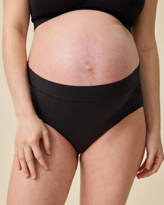 Grow with Me™ Maternity & Postpartum Brief | Black