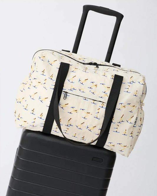 Large Weekender Bag | Ivory Ski