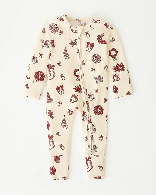 Bamboo Baby Pajama | Cozy Day