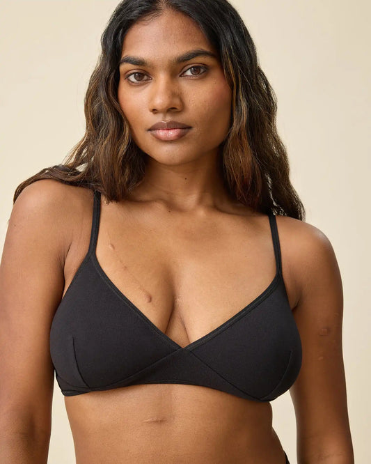 Every Stage Triangle Bralette | Black