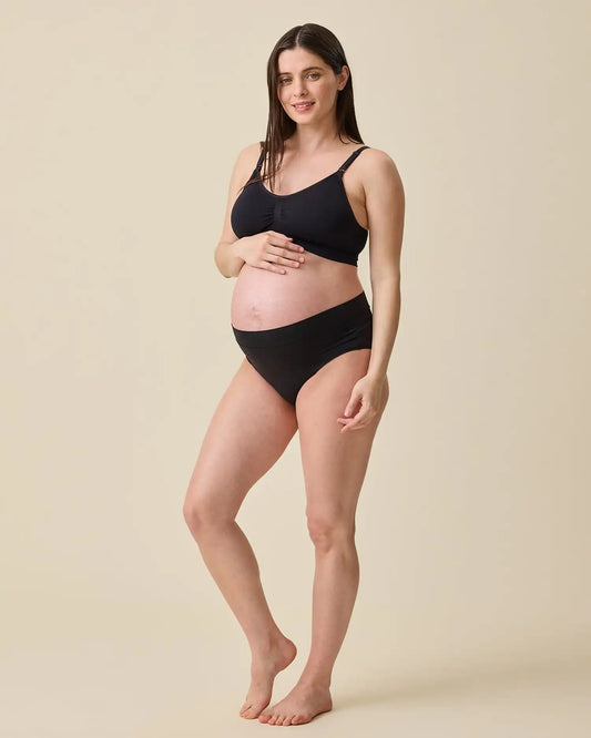 Grow with Me™ Maternity & Postpartum Brief | Black