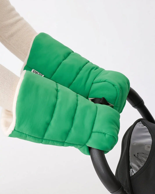 Cozy Stroller Mitts | Green