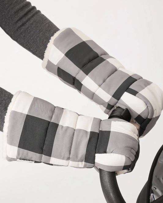 Cozy Stroller Mitts | Buffalo Plaid