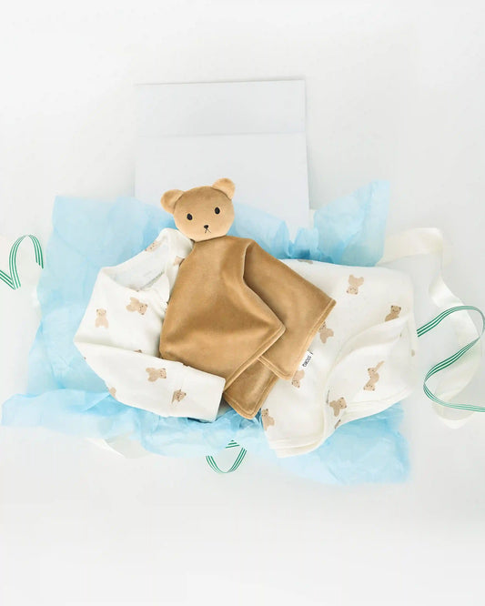 Hello Baby Gift Set | Ivory Bears