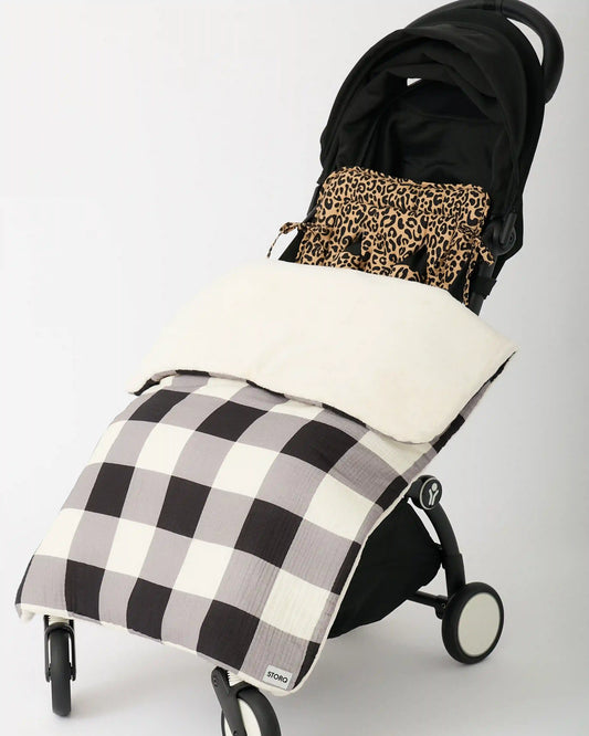 Cozy Stroller Blanket | Buffalo Plaid