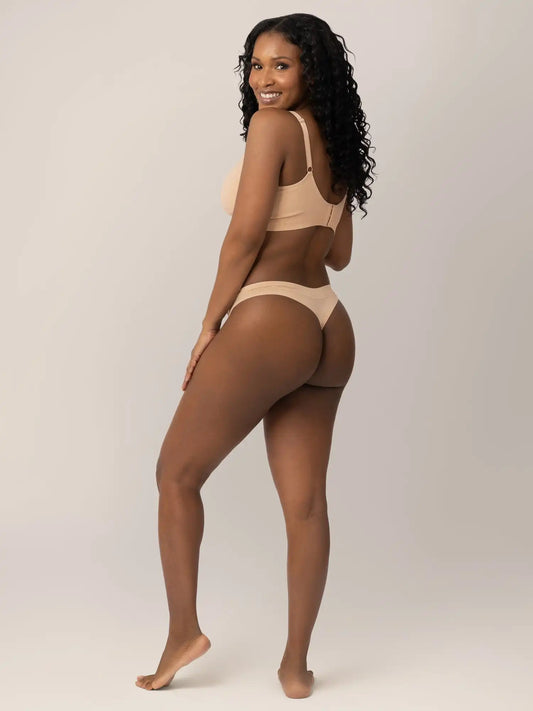 Grow with Me™ Maternity & Postpartum Thong | Beige