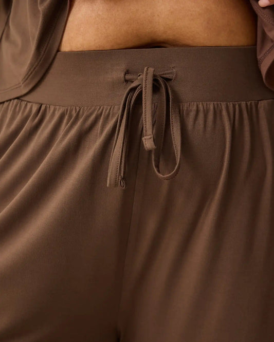Aria Bamboo Casual Lounge Pant | Chocolate