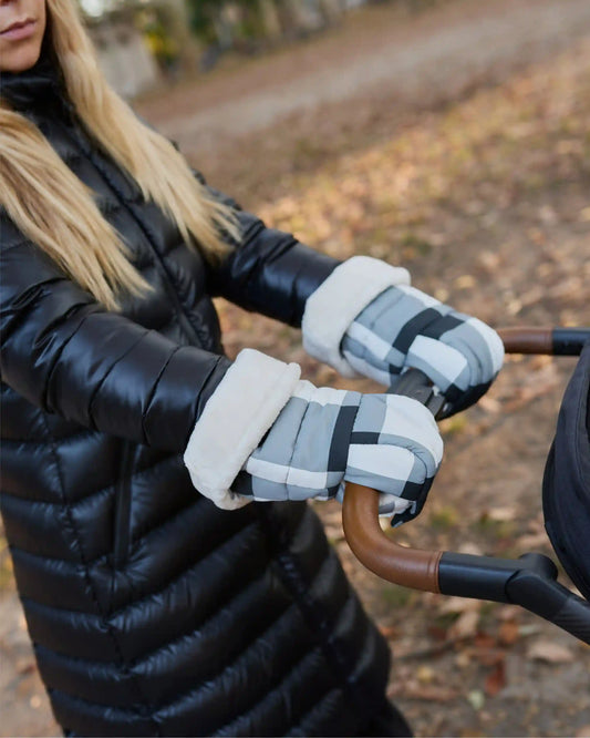 Cozy Stroller Mitts | Buffalo Plaid