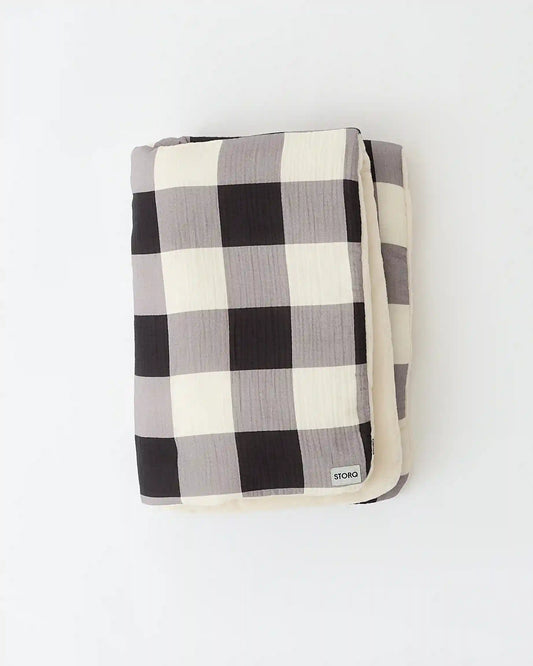 Cozy Stroller Blanket | Buffalo Plaid