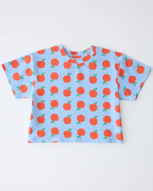 Graphic Tee | Blue Apple