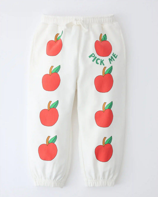 French Terry Jogger | Ivory Apple