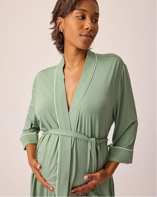 Clea Bamboo Robe | Sage