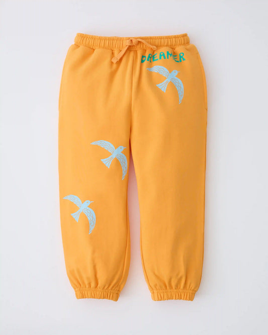 French Terry Jogger | Orange Bird